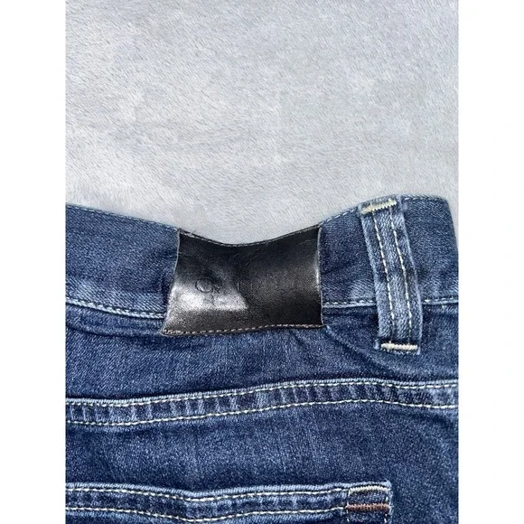 Canali 1934 Mens Jeans Size 58 Blue Italian Denim Straight Leg 38x33 Luxury - Picture 13 of 14